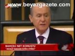 Bahçeli Net Konuştu