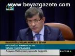 Davutoğlu'ndan Merkel'e Cevap