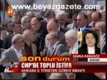 Chp Ankara'da Toplu İstifa