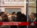 Kılıçdaroğlu İstanbul'da