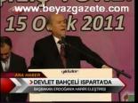 Devlet Bahçeli Isparta'da