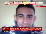 Hasmını Karakolda Vurdu