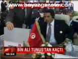 Bin Ali Tunus'tan Kaçtı