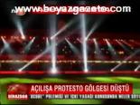 Açılışa Protesto Gölgesi Düştü