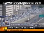 Cidde Sokakları Sel Altında