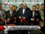 Başbakan Muhalefete Yüklendi
