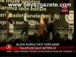 Alevi Kurultayı Toplandı