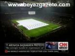 Tt Arena'da Başbakan'a Protesto