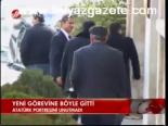 Yeni Görevine Böyle Geçti
