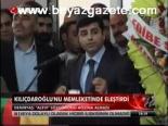 Kılıçdaroğlu'nu Memleketinde Eleştirdi
