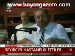 Seyirciyi Hastanelik Ettiler