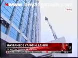 Hastanede Yangın Paniği