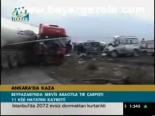 Ankara'da Trafik Kazası