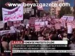 Yemen'de Protesto Eylemi