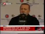 Erdoğan'dan Chp'ye Sert Tepki