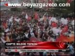 Chp'ye Bildiri Tepkisi
