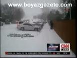Buzlu Yolda Birbirlerine Girdiler