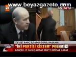 Bahçeli Antalya'da