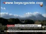 Japonya'da Yanardağ Patlaması