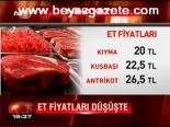 Et Fiyatları Düşüşte