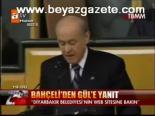 Bahçeli'den Gül'e Yanıt