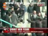 Liselilerin Maçında Olay