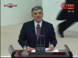 Cumhurbaşkanı Gül, Meclis Açılışında Konuştu