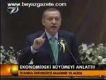 Ekonomideki Büyümeyi Anlattı!