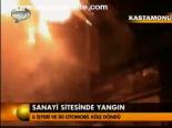 Sanayi Sitesinde Yangın