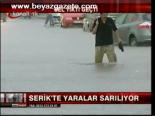 Serik'te Yaralar Sarılıyor