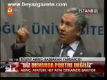 Arınç'tan İlginç Benzetme