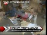 Babacan Paris'te Açıkladı