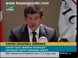 Clınton- Davutoğlu Görüşmesi