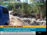 Antalya'daki Sel Felaketi