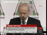 Bahçeli Sert Çıktı