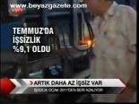 Artık Daha Az İşsiz Var