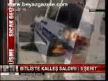 Bitlis'te Kalleş Saldırı: 5 Şehit