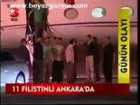 11 Filistinli Ankara'da