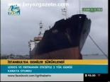 İstanbul'da Gemiler Sürüklendi