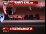11 Filistin'li Ankara'da