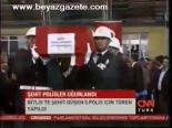 Şehit Polisler Uğurlandı