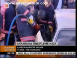 Ankara'da Zincirleme Kaza