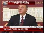 Akp Meclis'i Kararttı