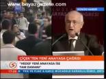 Çiçek'ten Yeni Anayasa Çağrısı