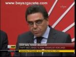 Chp'nin Terör Bildirisi