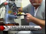 Elmaya Kılıf Buldular