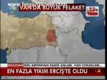En Fazla Yıkım Erciş'te Oldu
