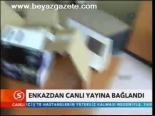 Enkazdan Canlı Yayına Bağlandı