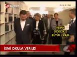 İsmi Okula Verildi