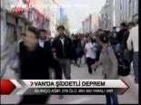 Van'da Şiddetli Deprem